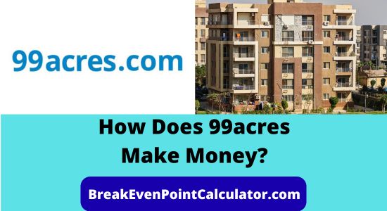 How Does 99acres Make Money Revenue Model Explained
